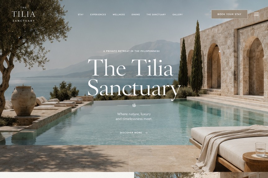 Boutique Hotel Template Example
